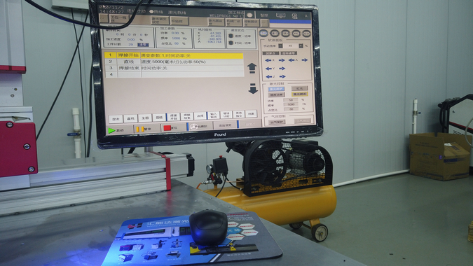 振镜激光焊接机实现快速点焊